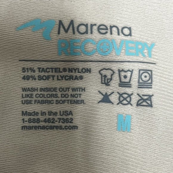 Marena Recovery Compression Sleeves Women's Size M Medium 3/4 Sleeve Arm - Picture 10 of 14